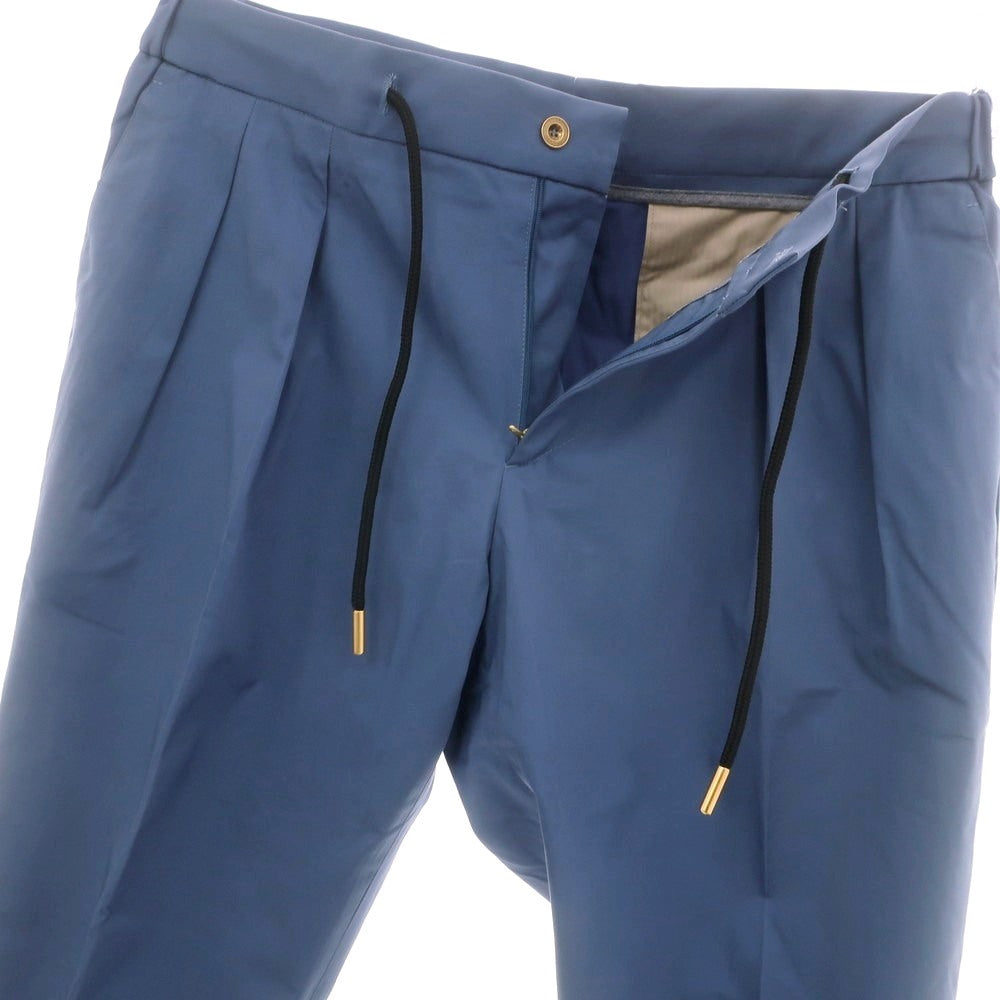 【新品】ベルウィッチ BERWICH ストレッチ コットン イージースラックスパンツ ライトブルー【 50 】【 状態ランクN 】【 メンズ 】