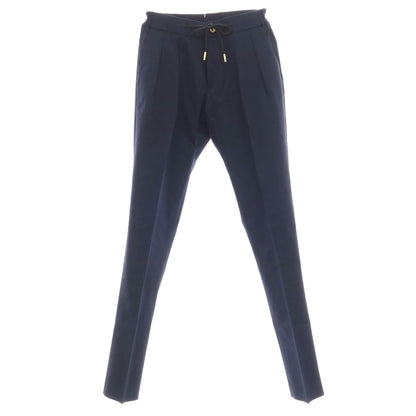 【新品アウトレット】ベルウィッチ BERWICH ストレッチ コットン イージースラックスパンツ ネイビー【 44 】【 状態ランクN- 】【 メンズ 】