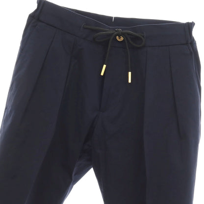 【新品アウトレット】ベルウィッチ BERWICH ストレッチ コットン イージースラックスパンツ ネイビー【 44 】【 状態ランクN- 】【 メンズ 】