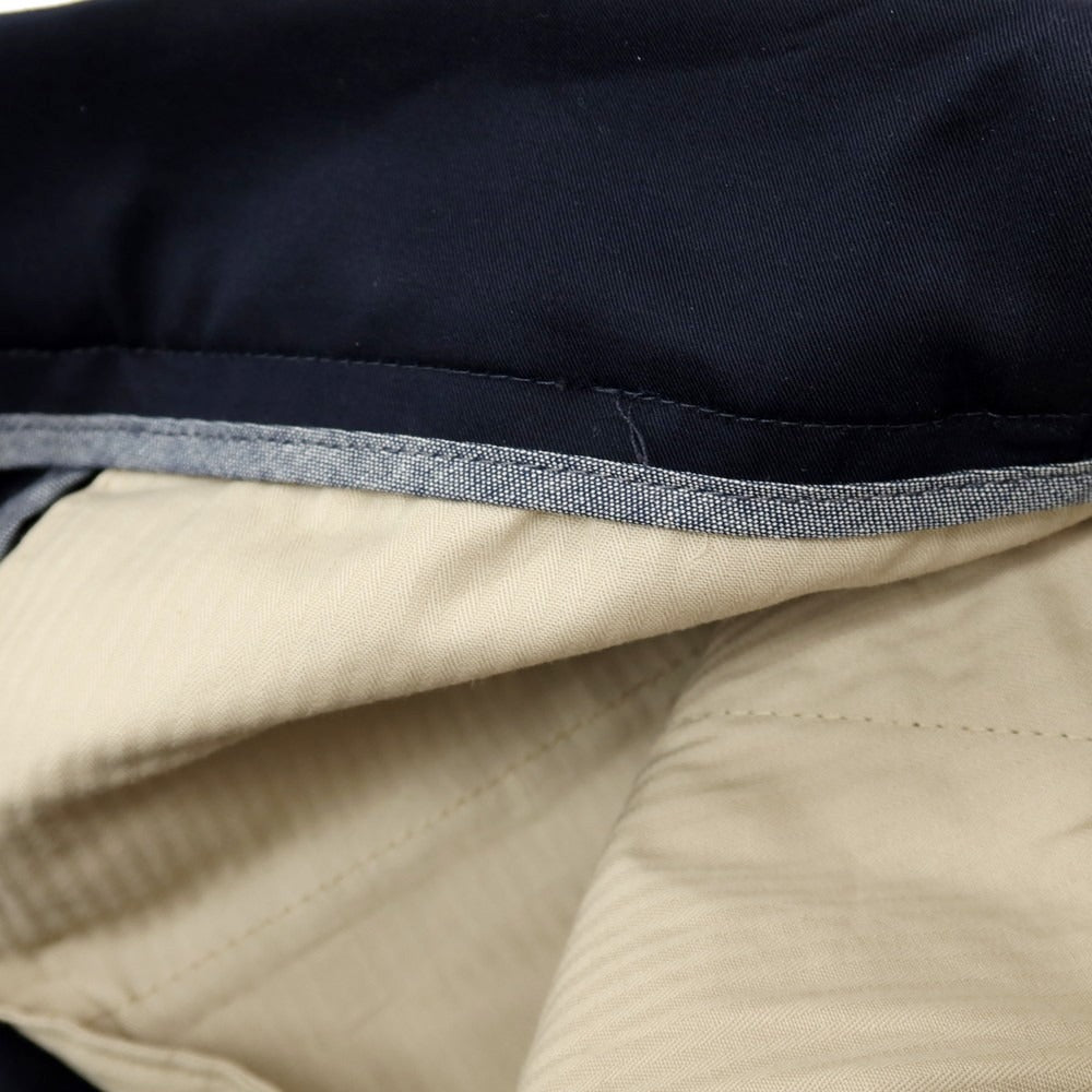 【新品アウトレット】ベルウィッチ BERWICH ストレッチ コットン イージースラックスパンツ ネイビー【 44 】【 状態ランクN- 】【 メンズ 】