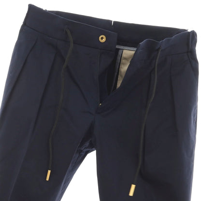 【新品アウトレット】ベルウィッチ BERWICH ストレッチ コットン イージースラックスパンツ ネイビー【 44 】【 状態ランクN- 】【 メンズ 】