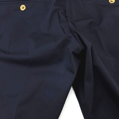 【新品アウトレット】ベルウィッチ BERWICH ストレッチ コットン イージースラックスパンツ ネイビー【 44 】【 状態ランクN- 】【 メンズ 】