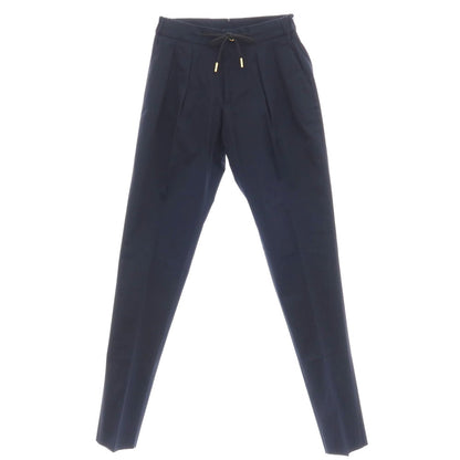 【新品】ベルウィッチ BERWICH ストレッチ コットン イージースラックスパンツ ネイビー【 44 】【 状態ランクN 】【 メンズ 】