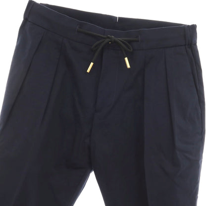 【新品】ベルウィッチ BERWICH ストレッチ コットン イージースラックスパンツ ネイビー【 50 】【 状態ランクN 】【 メンズ 】