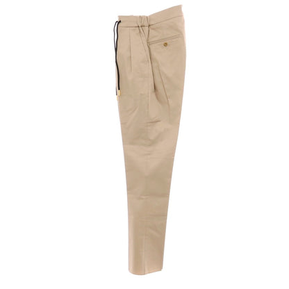 【新品】ベルウィッチ BERWICH ストレッチ コットン イージースラックスパンツ ベージュ【 42 】【 状態ランクN 】【 メンズ 】