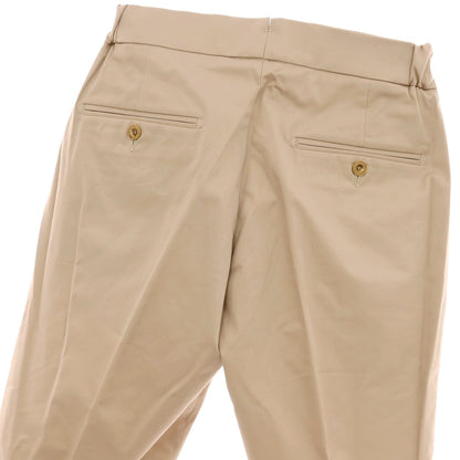 【新品】ベルウィッチ BERWICH ストレッチ コットン イージースラックスパンツ ベージュ【 42 】【 状態ランクN 】【 メンズ 】