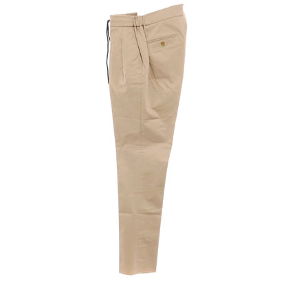 【新品】ベルウィッチ BERWICH ストレッチ コットン イージースラックスパンツ ベージュ【 46 】【 状態ランクN 】【 メンズ 】