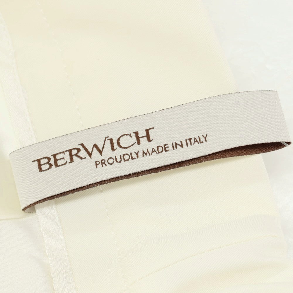 【新品】ベルウィッチ BERWICH ストレッチ コットン イージースラックスパンツ オフホワイト【 44 】【 状態ランクN 】【 メンズ 】