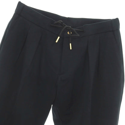 【新品】ベルウィッチ BERWICH レーヨンナイロン ジャージー イージースラックスパンツ ブラック【 48 】【 状態ランクN 】【 メンズ 】