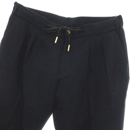 【新品】ベルウィッチ BERWICH レーヨンナイロン ジャージー イージースラックスパンツ ブラック【 50 】【 状態ランクN 】【 メンズ 】