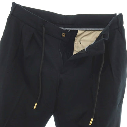 【新品】ベルウィッチ BERWICH レーヨンナイロン ジャージー イージースラックスパンツ ブラック【 50 】【 状態ランクN 】【 メンズ 】