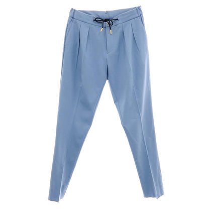 【新品】ベルウィッチ BERWICH レーヨンナイロン ジャージー イージースラックスパンツ ライトブルー【 48 】【 状態ランクN 】【 メンズ 】