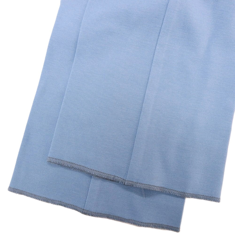 【新品アウトレット】ベルウィッチ BERWICH レーヨンナイロン ジャージー イージースラックスパンツ ライトブルー【 48 】【 状態ランクN- 】【 メンズ 】