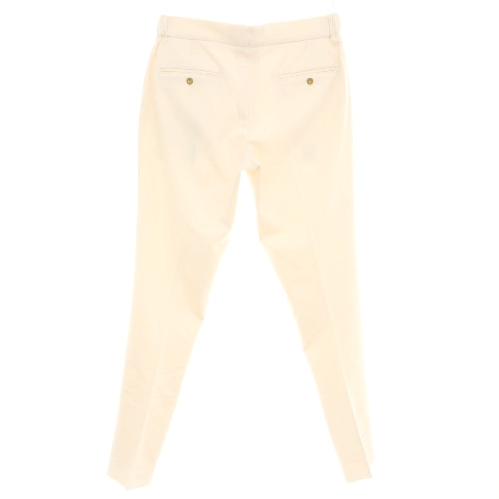 【新品】ベルウィッチ BERWICH レーヨンナイロン ジャージー イージースラックスパンツ アイボリー【 48 】【 状態ランクN 】【 メンズ 】