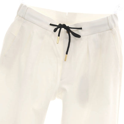 【新品アウトレット】ベルウィッチ BERWICH レーヨンナイロン ジャージー イージースラックスパンツ ホワイト【 44 】【 状態ランクN- 】【 メンズ 】