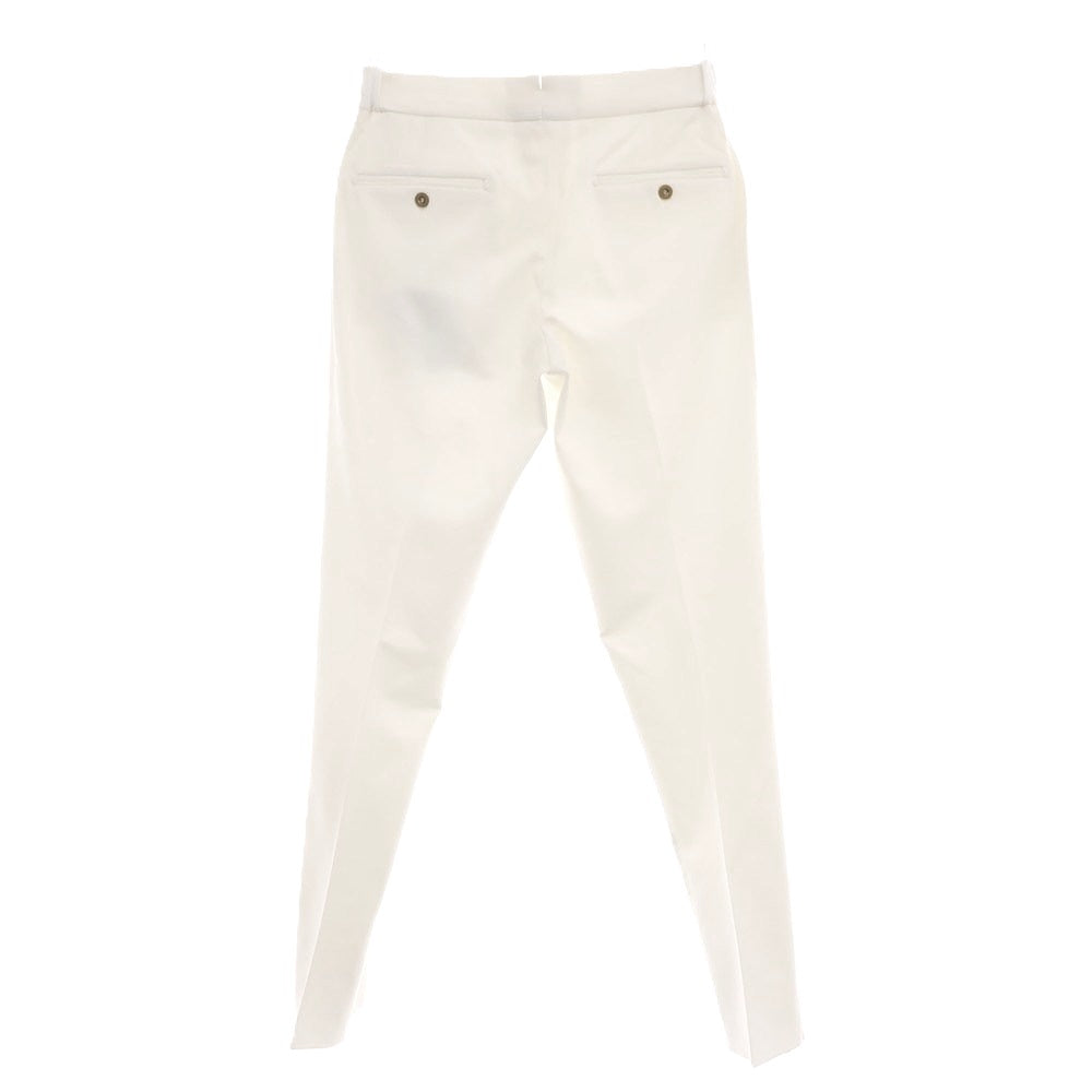 【新品アウトレット】ベルウィッチ BERWICH レーヨンナイロン ジャージー イージースラックスパンツ ホワイト【 44 】【 状態ランクN- 】【 メンズ 】