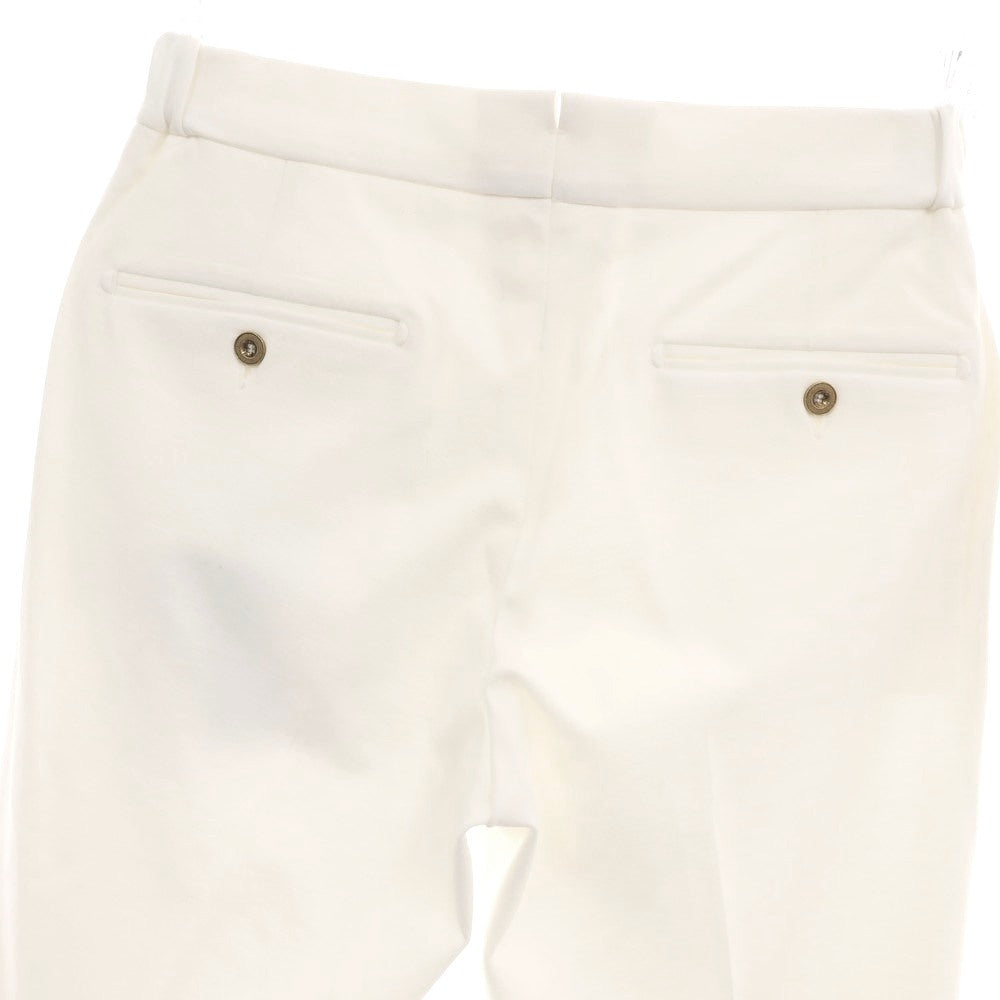 【新品アウトレット】ベルウィッチ BERWICH レーヨンナイロン ジャージー イージースラックスパンツ ホワイト【 44 】【 状態ランクN- 】【 メンズ 】