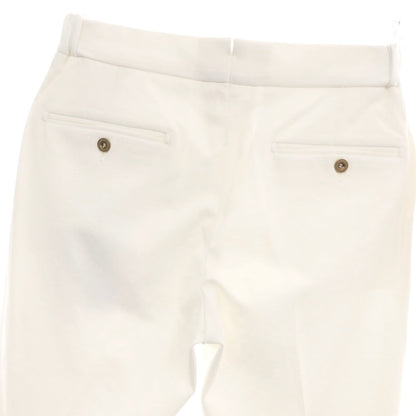 【新品アウトレット】ベルウィッチ BERWICH レーヨンナイロン ジャージー イージースラックスパンツ ホワイト【 44 】【 状態ランクN- 】【 メンズ 】