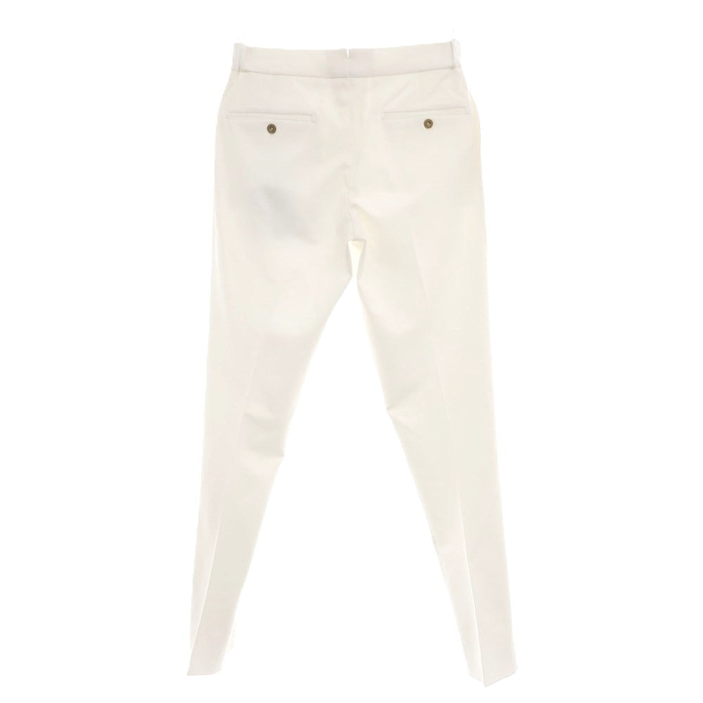 【新品】ベルウィッチ BERWICH レーヨンナイロン ジャージー イージースラックスパンツ ホワイト【 46 】【 状態ランクN 】【 メンズ 】