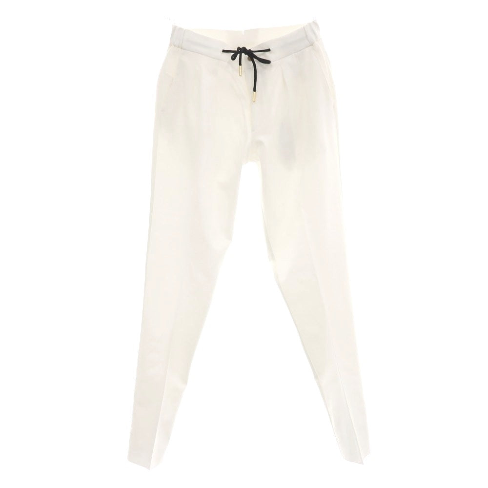 【新品アウトレット】ベルウィッチ BERWICH レーヨンナイロン ジャージー イージースラックスパンツ ホワイト【 46 】【 状態ランクN- 】【 メンズ 】