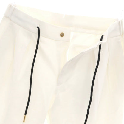 【新品アウトレット】ベルウィッチ BERWICH レーヨンナイロン ジャージー イージースラックスパンツ ホワイト【 48 】【 状態ランクN- 】【 メンズ 】