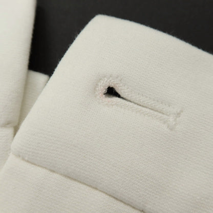 【新品アウトレット】ベルウィッチ BERWICH レーヨンナイロン ジャージー イージースラックスパンツ ホワイト【 48 】【 状態ランクN- 】【 メンズ 】