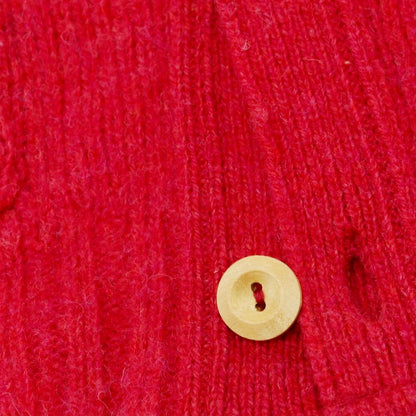 【中古】インバーアラン INVERALLAN ウール カーディガン ピンクレッド【 38 】【 状態ランクB 】【 メンズ 】