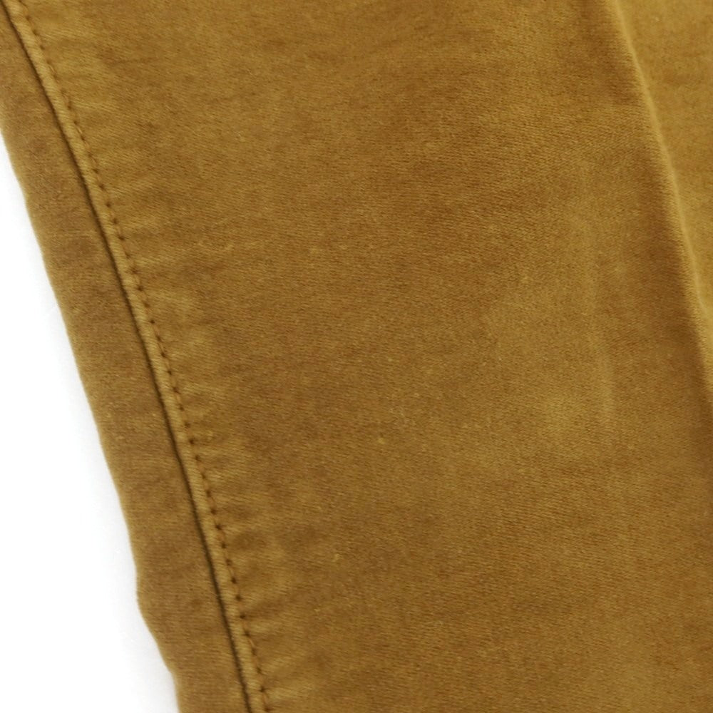 【中古】インコテックス INCOTEX ストレッチ コットン モールスキン 5ポケットパンツ カーキブラウン【 29 】【 状態ランクC 】【 メンズ 】