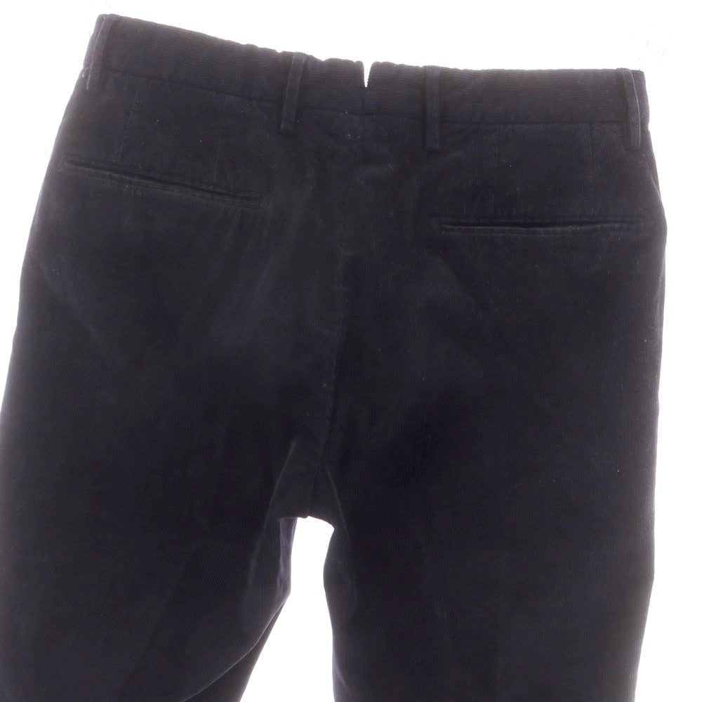 【中古】インコテックス INCOTEX ストレッチ コットン コーデュロイパンツ ネイビー【 44 】【 状態ランクC 】【 メンズ 】