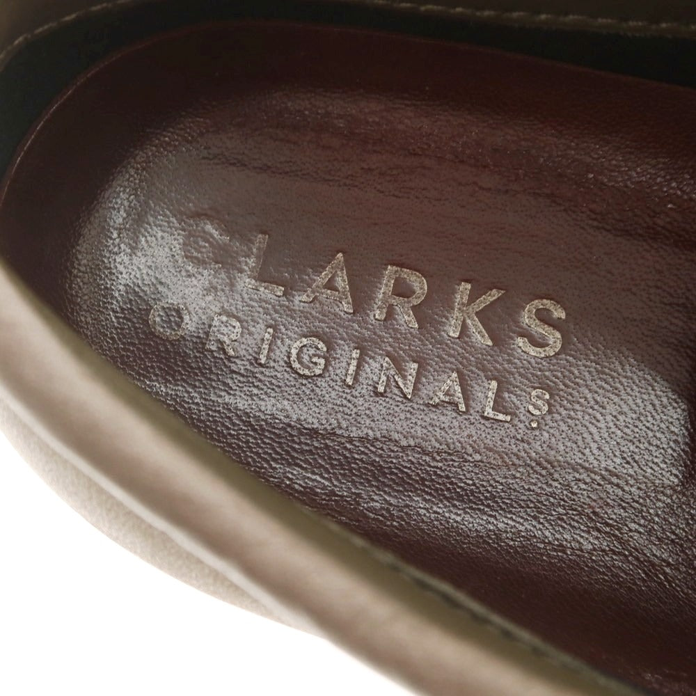 【中古】クラークス Clarks Wallabee GTX ゴアテックス ワラビーシューズ カーキ系【 6 1/2 】【 状態ランクB 】【 メンズ 】 [BPD]