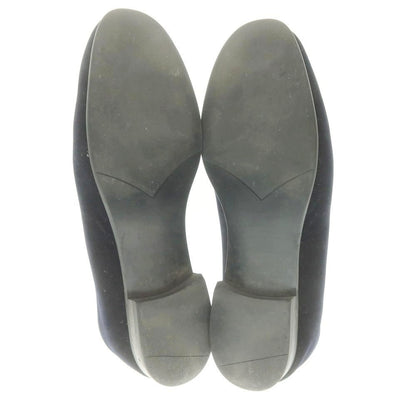 【中古】ユナイテッドアローズ UNITED ARROWS ベルベット オペラシューズ ブラック【 40 】【 状態ランクC 】【 メンズ 】