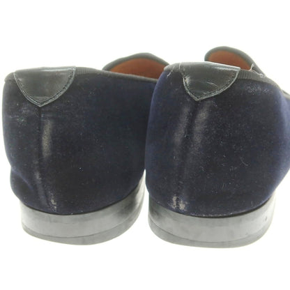 【中古】ユナイテッドアローズ UNITED ARROWS ベルベット オペラシューズ ブラック【 40 】【 状態ランクC 】【 メンズ 】