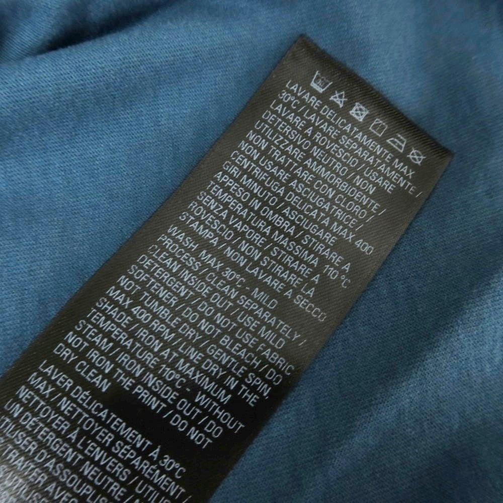 【中古】バレンシアガ BALENCIAGA × Automobili Lamborghini 2025年秋冬 半袖Ｔシャツ ブルー系【サイズ4】【 状態ランクC 】【 メンズ 】 [EPD]