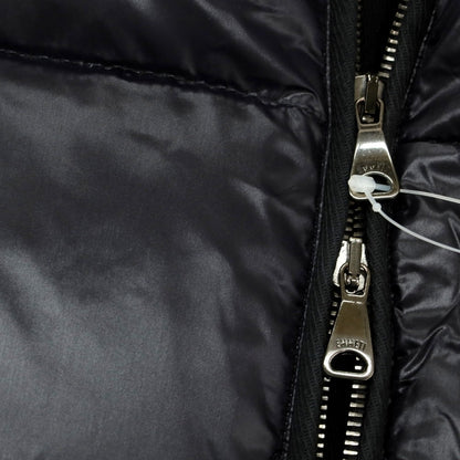 【中古】エンメティ EMMETI ナイロン ムートン ダウンジャケット ブラック【 46 】【 状態ランクB 】【 メンズ 】