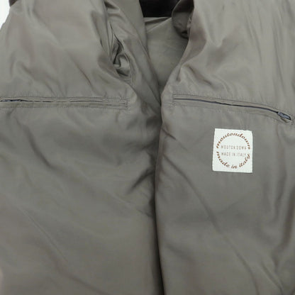 【中古】エンメティ EMMETI コットン ムートン ダウンダッフルコート グレー【 46 】【 状態ランクC 】【 メンズ 】