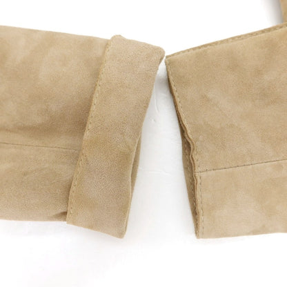 【中古】エンメティ EMMETI ゴートスキンスエード チェスターフィールドコート ベージュ【 44 】【 状態ランクC 】【 メンズ 】