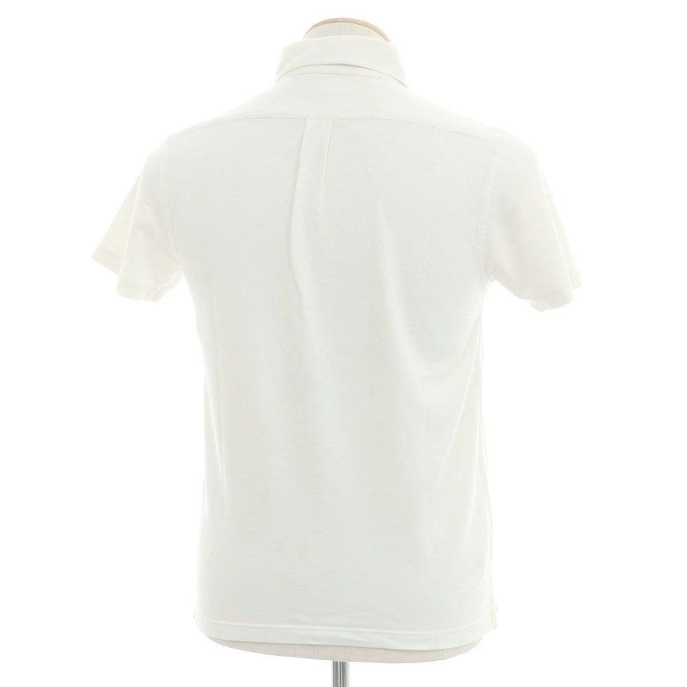 【中古】ラコステ LACOSTE 鹿の子コットン 半袖ポロシャツ ホワイト【 2 】【 状態ランクB 】【 メンズ 】