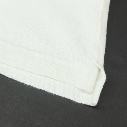【中古】ラコステ LACOSTE 鹿の子コットン 半袖ポロシャツ ホワイト【 2 】【 状態ランクB 】【 メンズ 】