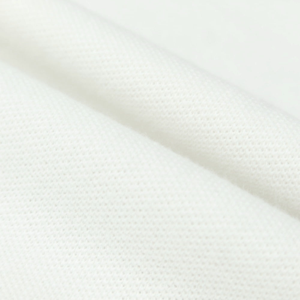 【中古】ラコステ LACOSTE 鹿の子コットン 半袖ポロシャツ ホワイト【 2 】【 状態ランクB 】【 メンズ 】