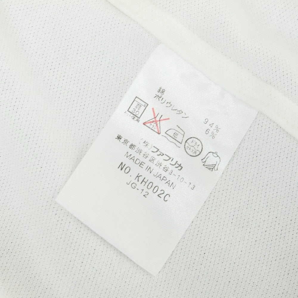 【中古】ラコステ LACOSTE 鹿の子コットン 半袖ポロシャツ ホワイト【 2 】【 状態ランクB 】【 メンズ 】