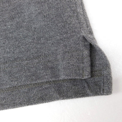 【中古】ラコステ LACOSTE 鹿の子コットン 半袖ポロシャツ グレー【 2 】【 状態ランクC 】【 メンズ 】