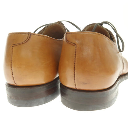 【中古】クロケットアンドジョーンズ CROCKETT&amp;JONES ストレートチップ ドレスシューズ ライトブラウン【 8 1/2D 】【 状態ランクB 】【 メンズ 】