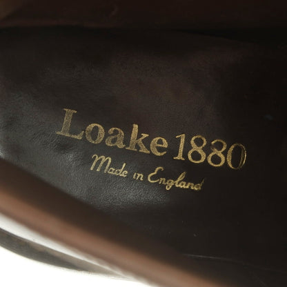 【中古】ローク Loake ウイングチップ カントリーブーツ ダークブラウン【 8 】【 状態ランクC 】【 メンズ 】