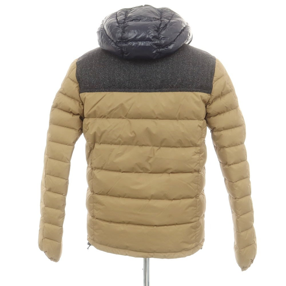 【中古】デュベティカ DUVETICA ナイロン ダウンジャケット ベージュxグレー【 46 】【 状態ランクC 】【 メンズ 】