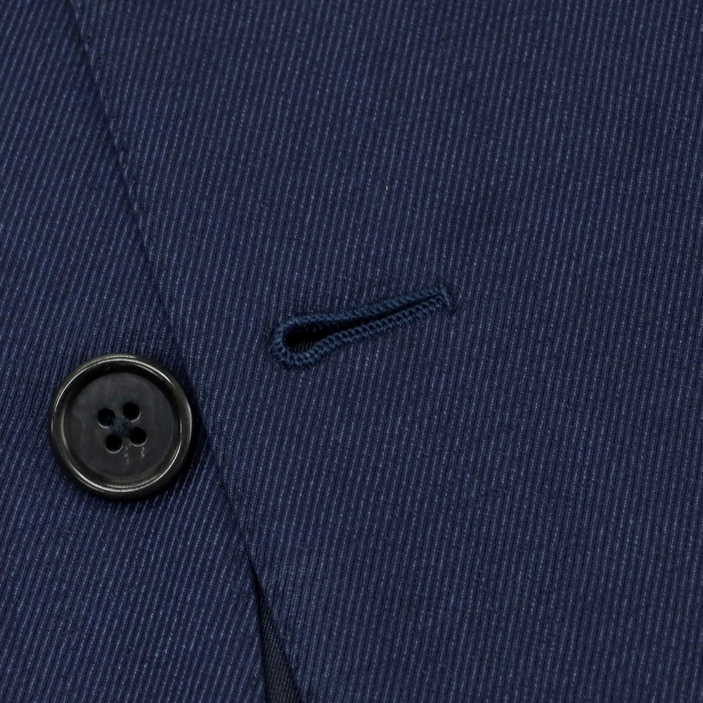 【中古】カスタンジア CASTANGIA ウール テーラードジャケット ネイビー【 44 】【 状態ランクC 】【 メンズ 】