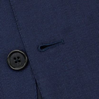 【中古】カスタンジア CASTANGIA ウール テーラードジャケット ネイビー【 44 】【 状態ランクC 】【 メンズ 】