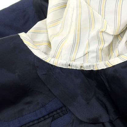 【中古】カスタンジア CASTANGIA ウール テーラードジャケット ネイビー【 44 】【 状態ランクC 】【 メンズ 】