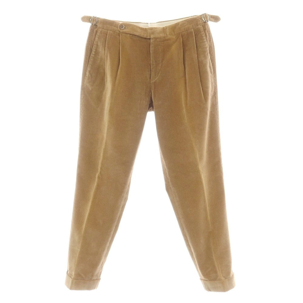【中古】ジーティーアー G.T.A コットン コーデュロイパンツ キャメルベージュ系【 48 】【 状態ランクB 】【 メンズ 】
