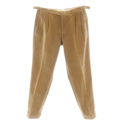 【中古】ジーティーアー G.T.A コットン コーデュロイパンツ キャメルベージュ系【 48 】【 状態ランクB 】【 メンズ 】