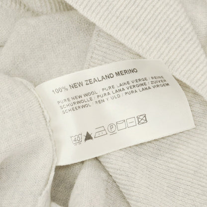 【中古】ジョンスメドレー JOHN SMEDLEY ハイゲージ ウール タートルネック プルオーバーニット オートミール【 M 】【 状態ランクA 】【 メンズ 】